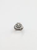 Bague Fleur Or et Platine, Diamants 0,95 ct