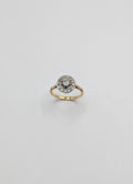 Bague Art Déco or 18k Diamants