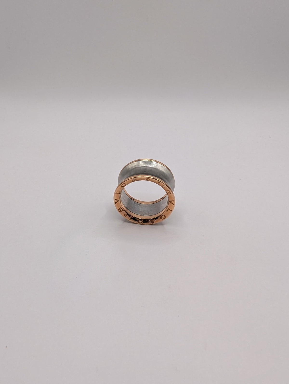 Bague BVLGARI B.zero1 Or et Acier
