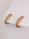 Boucles d'Oreilles Or 18k et Diamants