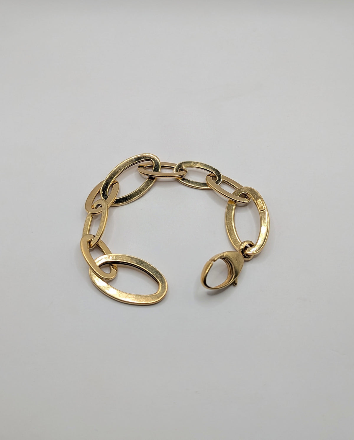 Bracelet en Or 18k à gros maillons