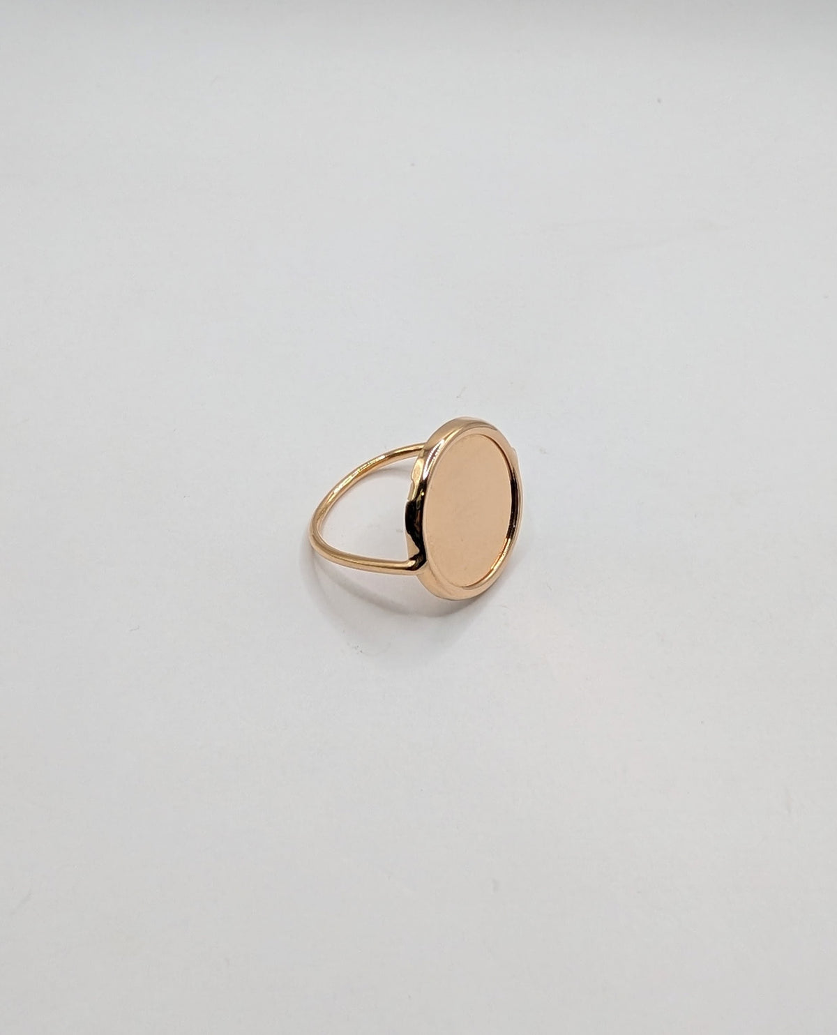 Bague GINETTE NY "disc ring" Tout or 18k